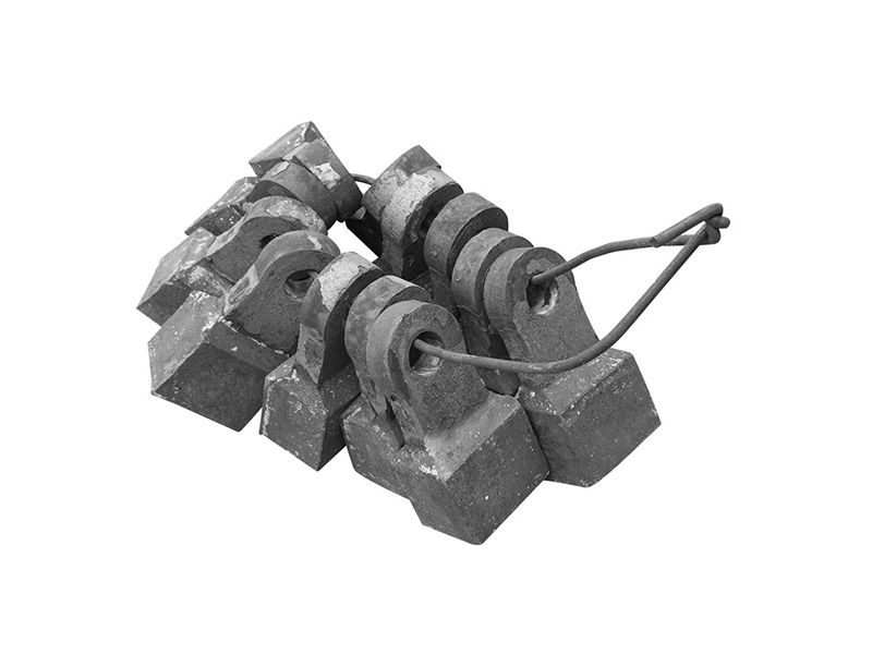 High chromium cast iron hammer head